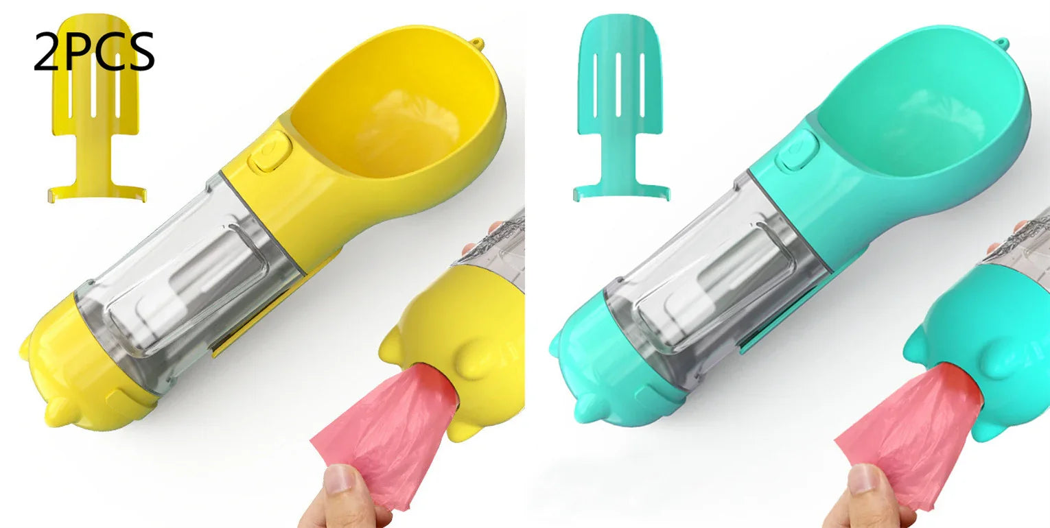 PawFev 3-in-1 bottle top opening — wide mouth for easy refilling from any tap