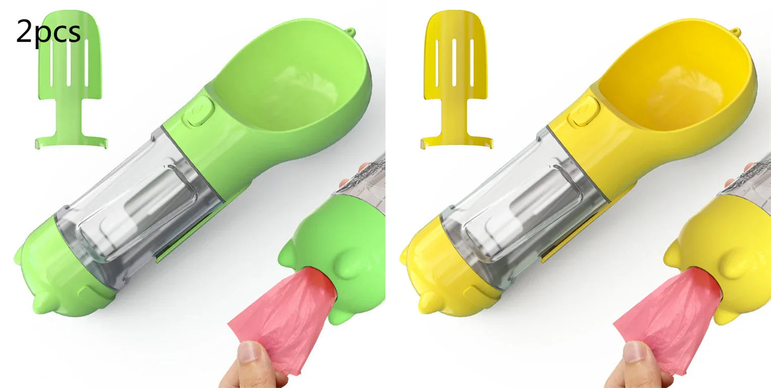 3-in-1 portable dog bottle packaging — gift-ready box for pet lover presents