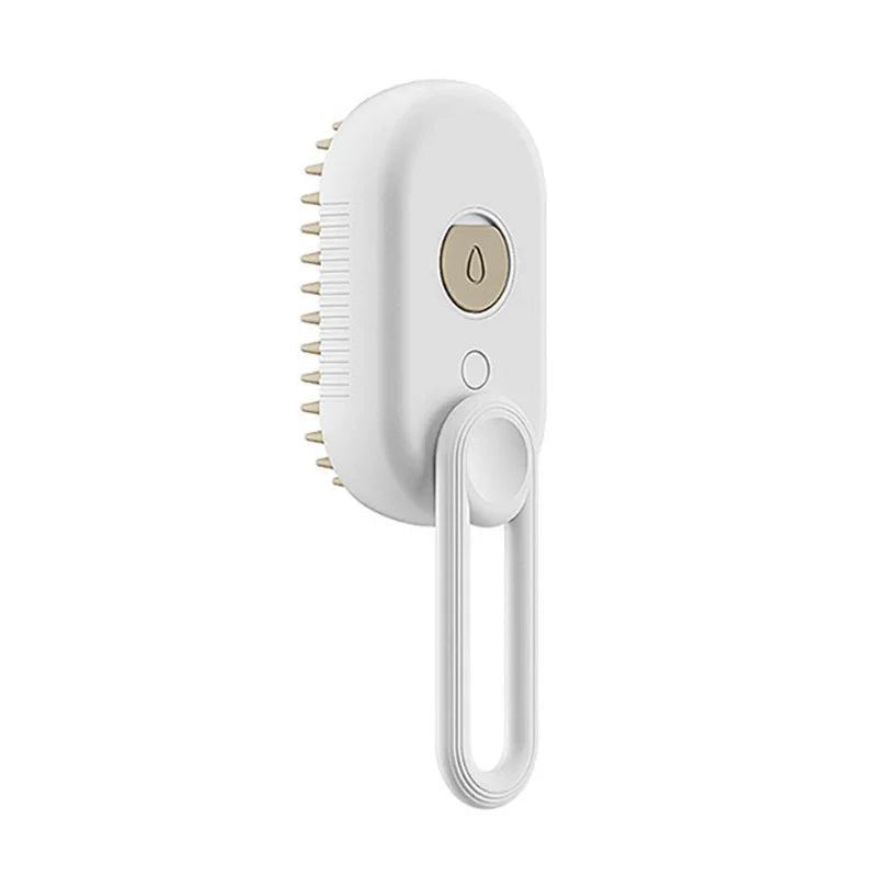 Electric Spray Cat Brush | 3-in-1 Pet Grooming Comb with Mist & Deshedding
