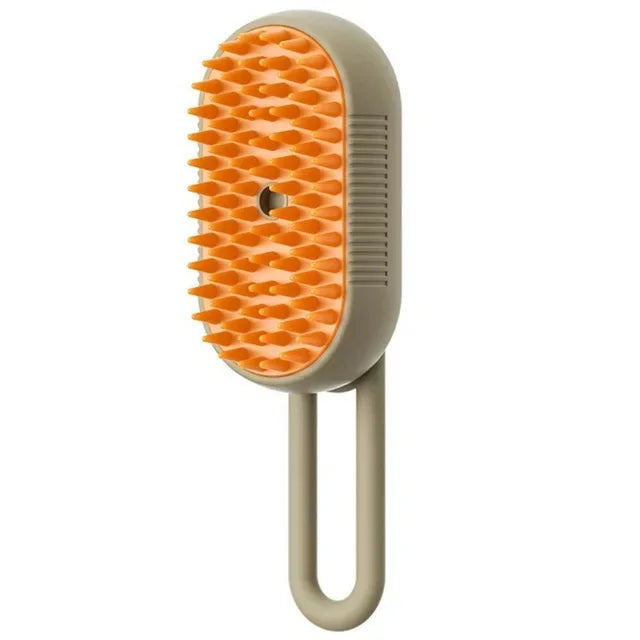 Electric Spray Cat Brush | 3-in-1 Pet Grooming Comb with Mist & Deshedding